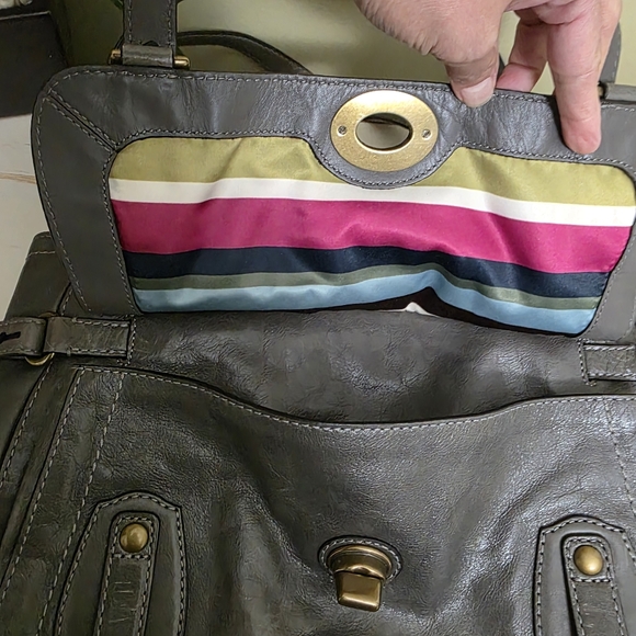 COACH | Legacy Garcia Grey Leather Shoulder Bag - Picture 12 of 13